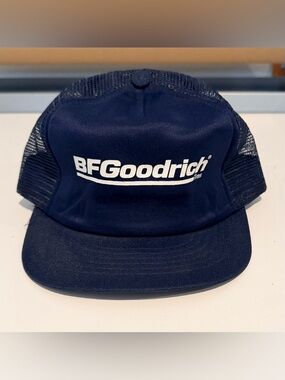 Vintage BF Goodrich Trucker Hat 80s Made In USA Racing Tires